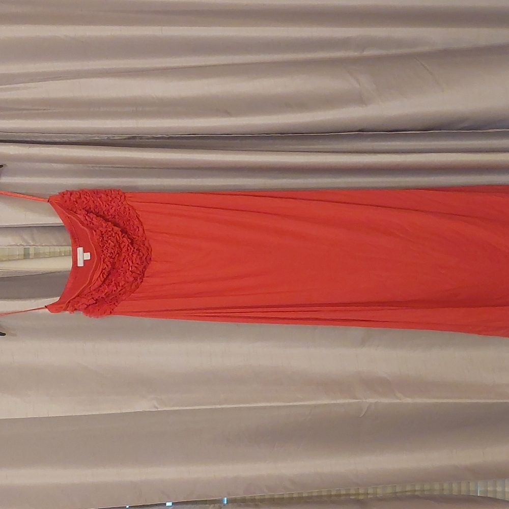 New York & Company coral dress